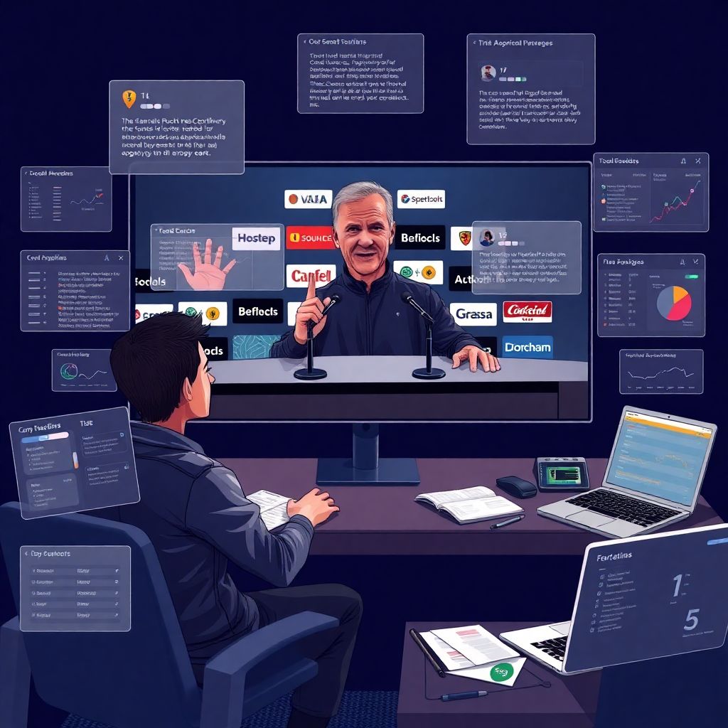 Как отслеживать изменения стиля команд по пресс-конференциям и что это дает