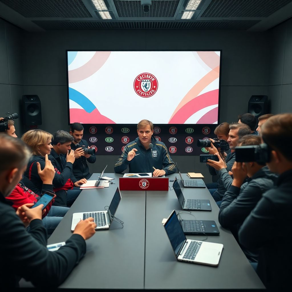 Как газета и интернет-издания освещают пресс-конференции тренеров