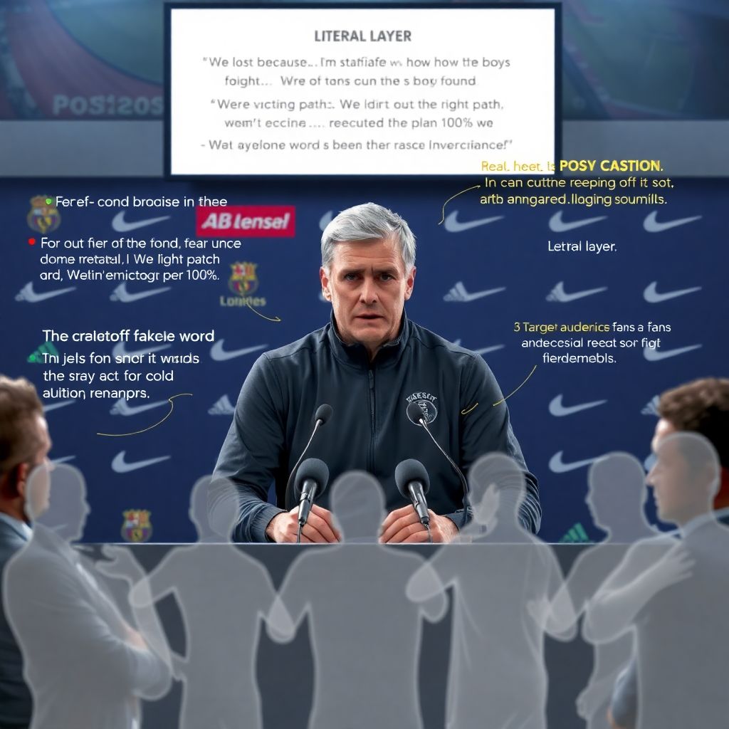 Как анализировать пресс-конференции главных тренеров после матчей по ключевым фразам