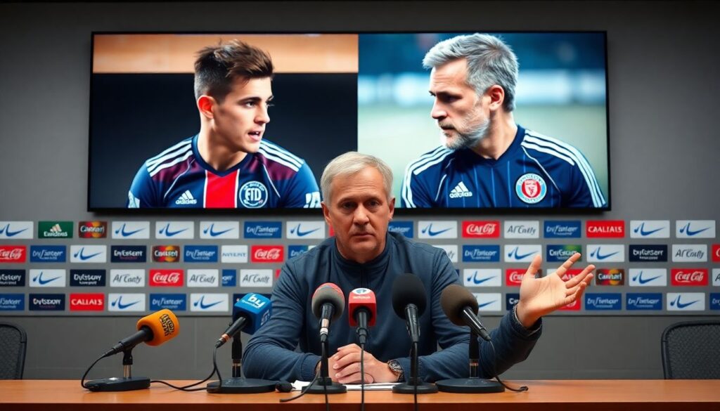 Влияние пресс-конференций на динамику команды и мотивацию игроков - иллюстрация