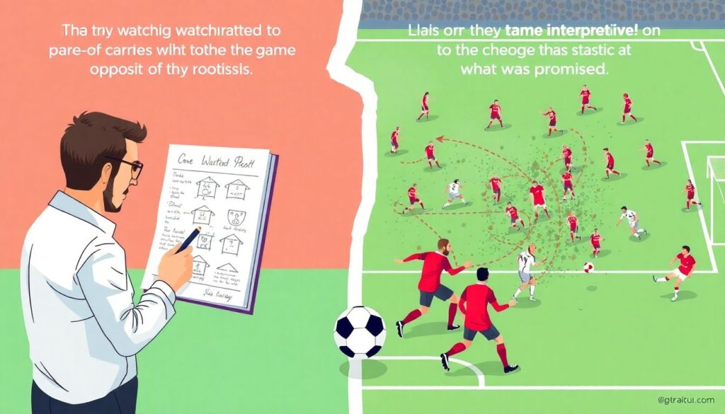 Какие фразы тренеров помогают прогнозировать стиль игры на следующий матч - иллюстрация