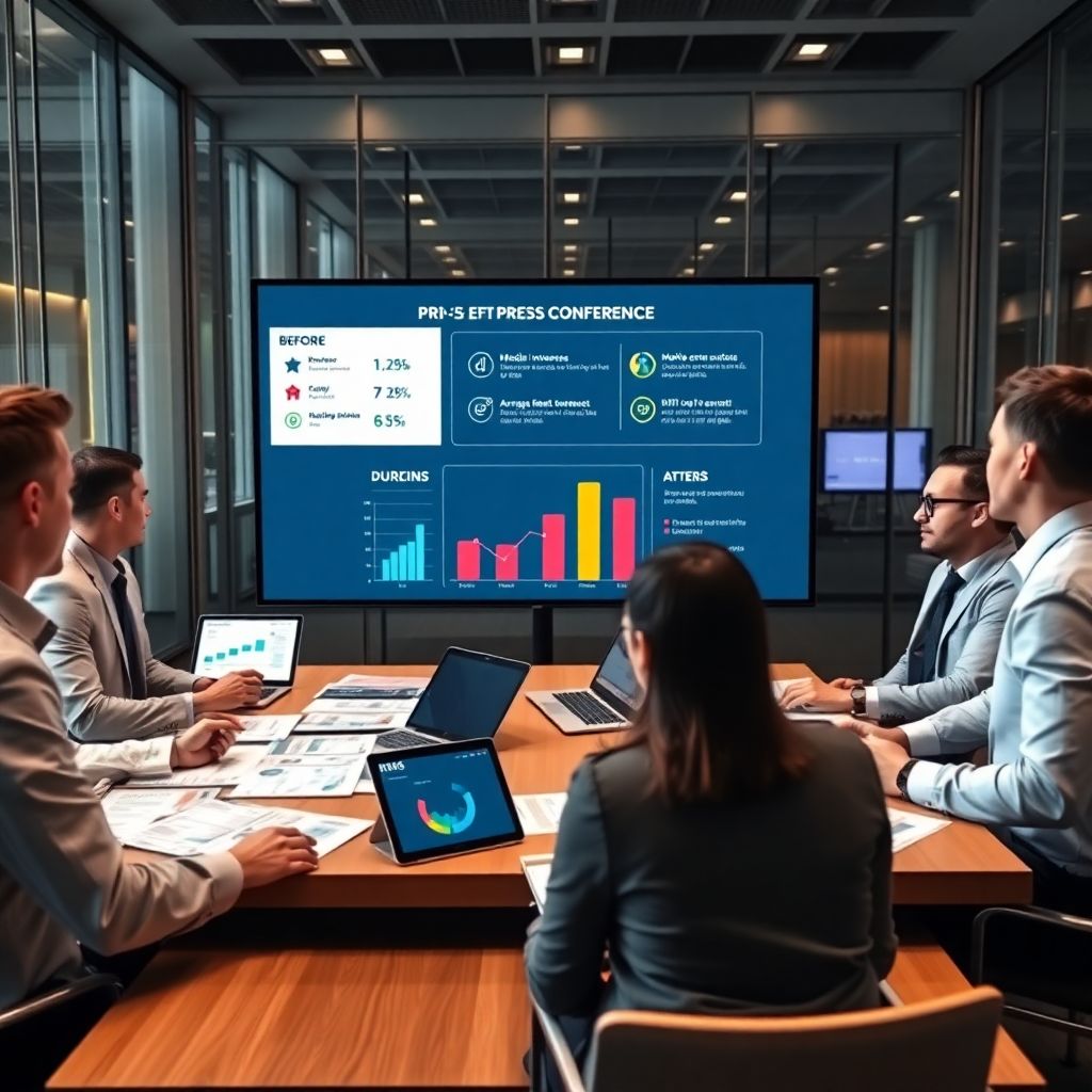 Пресс-конференции в цифрах: какие ключевые показатели можно извлечь и измерить