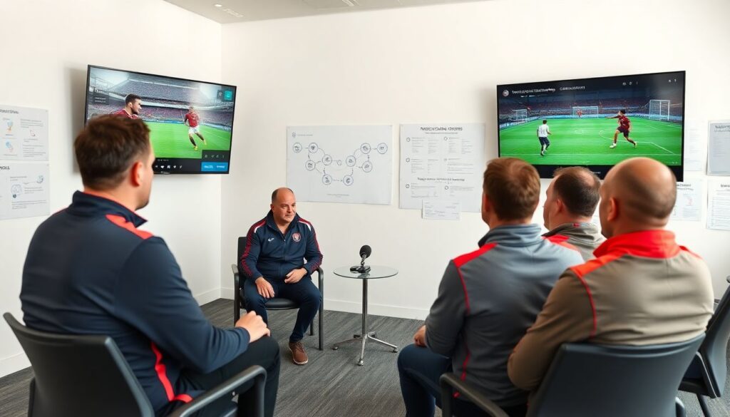 Как через пресс-конференцию объяснить тактические решения тренерской штабы - иллюстрация