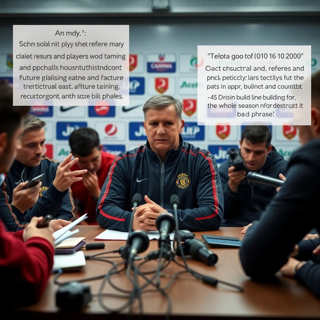 Какие фразы не стоит использовать главному тренеру на пресс‑конференции