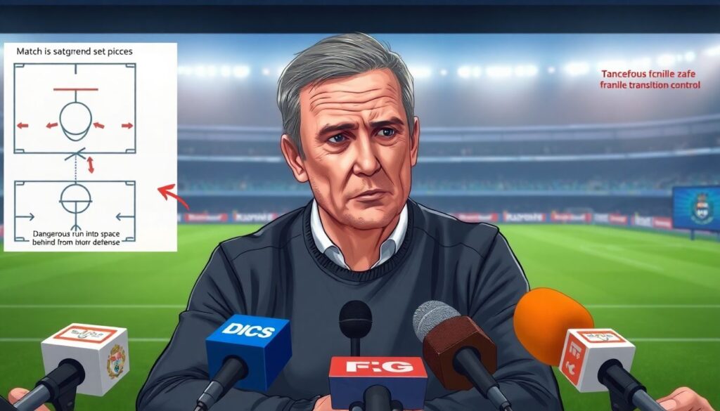 Что можно узнать о стратегии противника по высказываниям тренера - иллюстрация