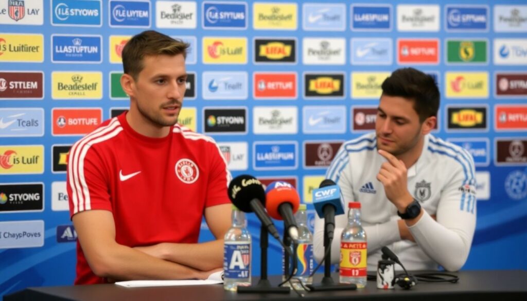 Зачем клубы проводят пресс-конференции после игры - иллюстрация