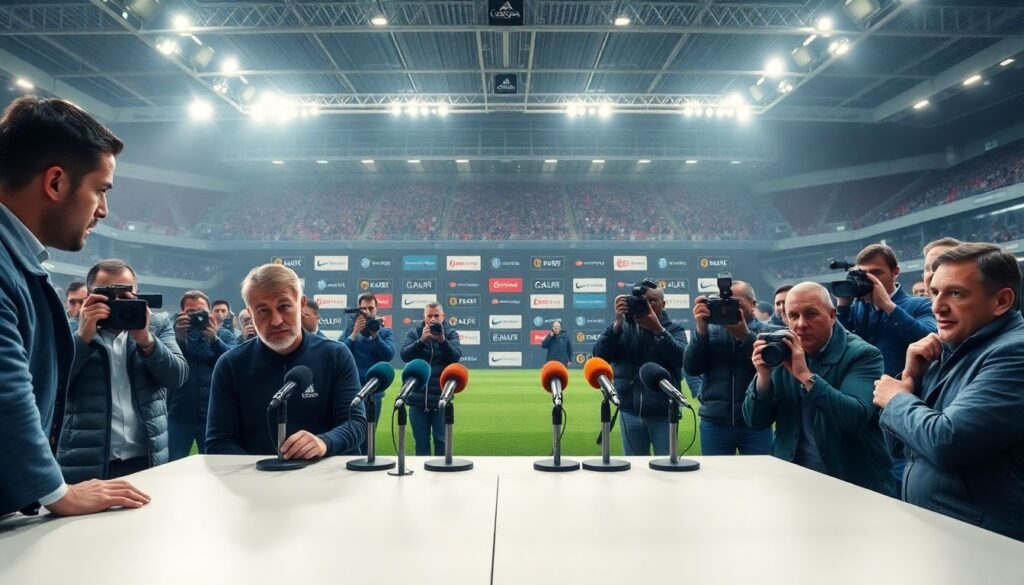 Зачем клубы проводят пресс-конференции после игры - иллюстрация