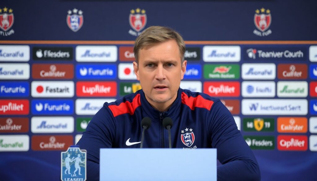 Какие детали подготовки к матчу раскрываются на пресс-конференции - иллюстрация