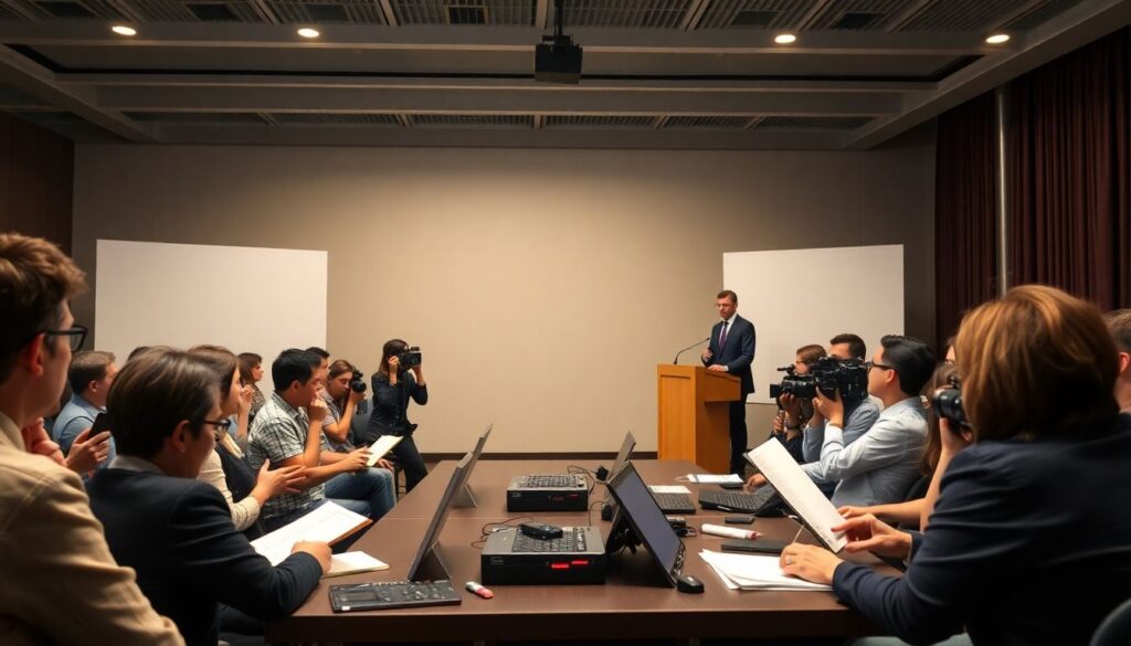 Как формируется доверие аудитории к пресс-конференциям - иллюстрация