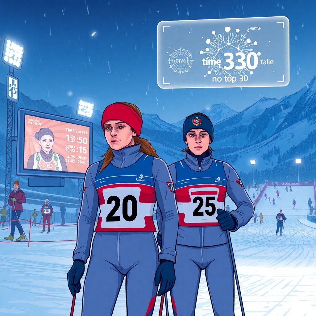 Русские лыжники провалили старт «Тур де Ски», подтвердив прогноз нейросети