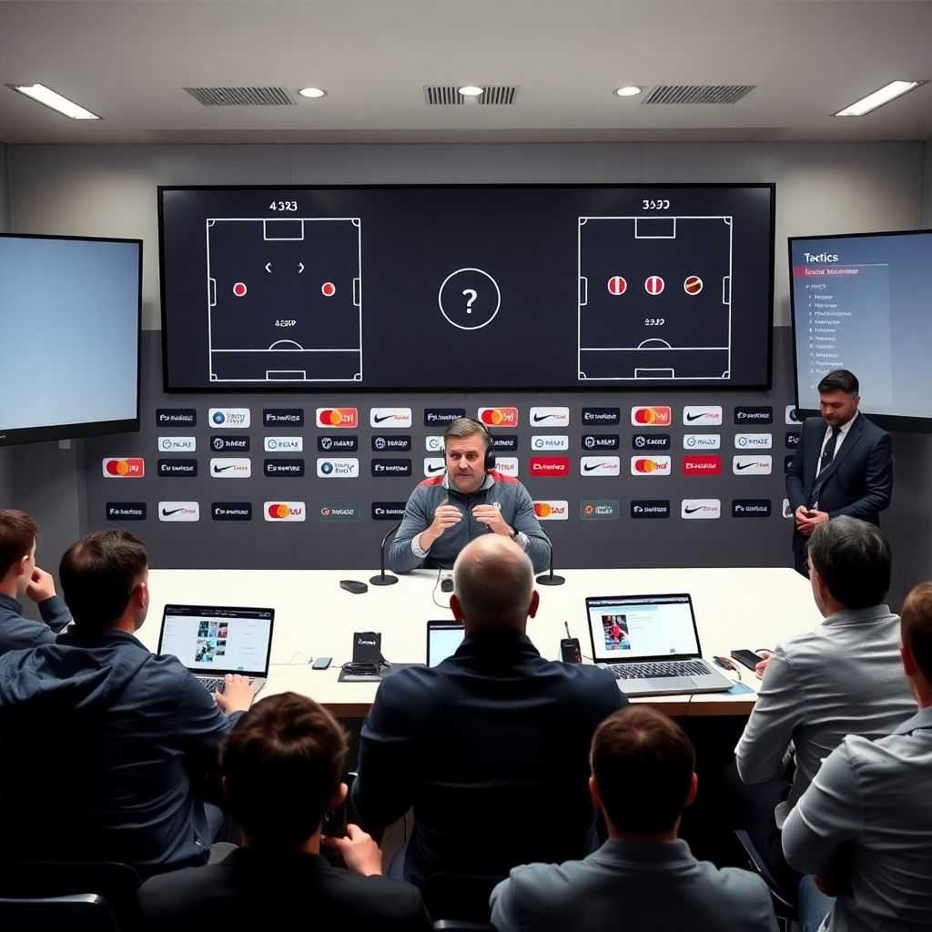 Как тренеры объясняют изменения в тактике через пресс-конференцию и общение с прессой