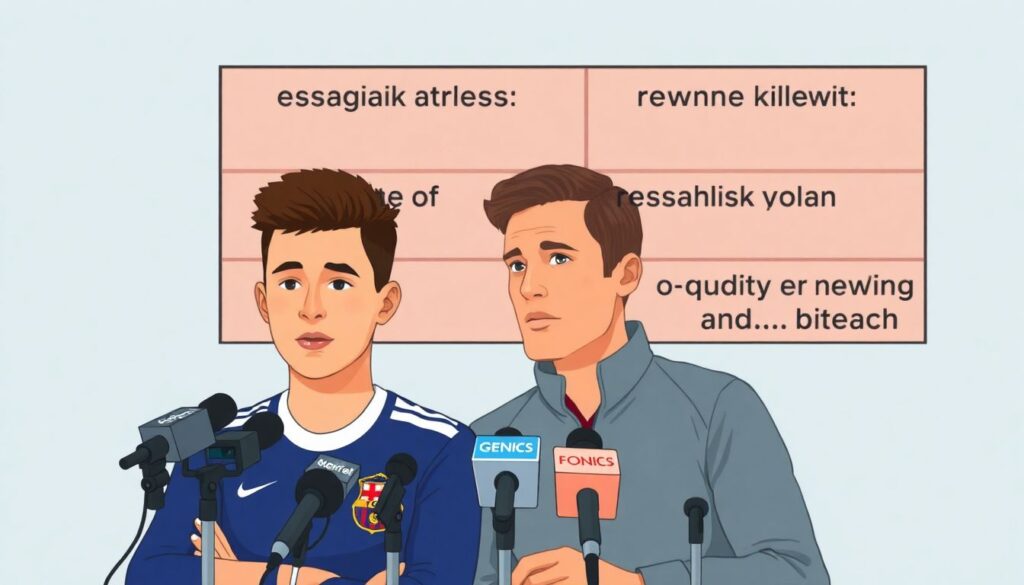 Как тренеры используют пресс-конференции для продвижения молодых игроков - иллюстрация