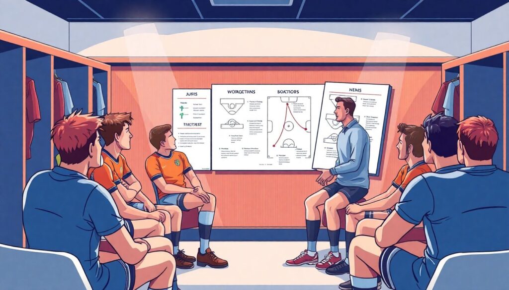 Как тренеры объясняют мотивацию игроков перед матчем - иллюстрация