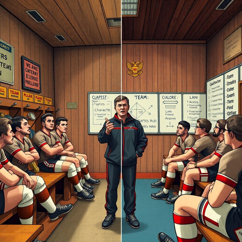 Подходы к риторике главных тренеров в разных видах спорта