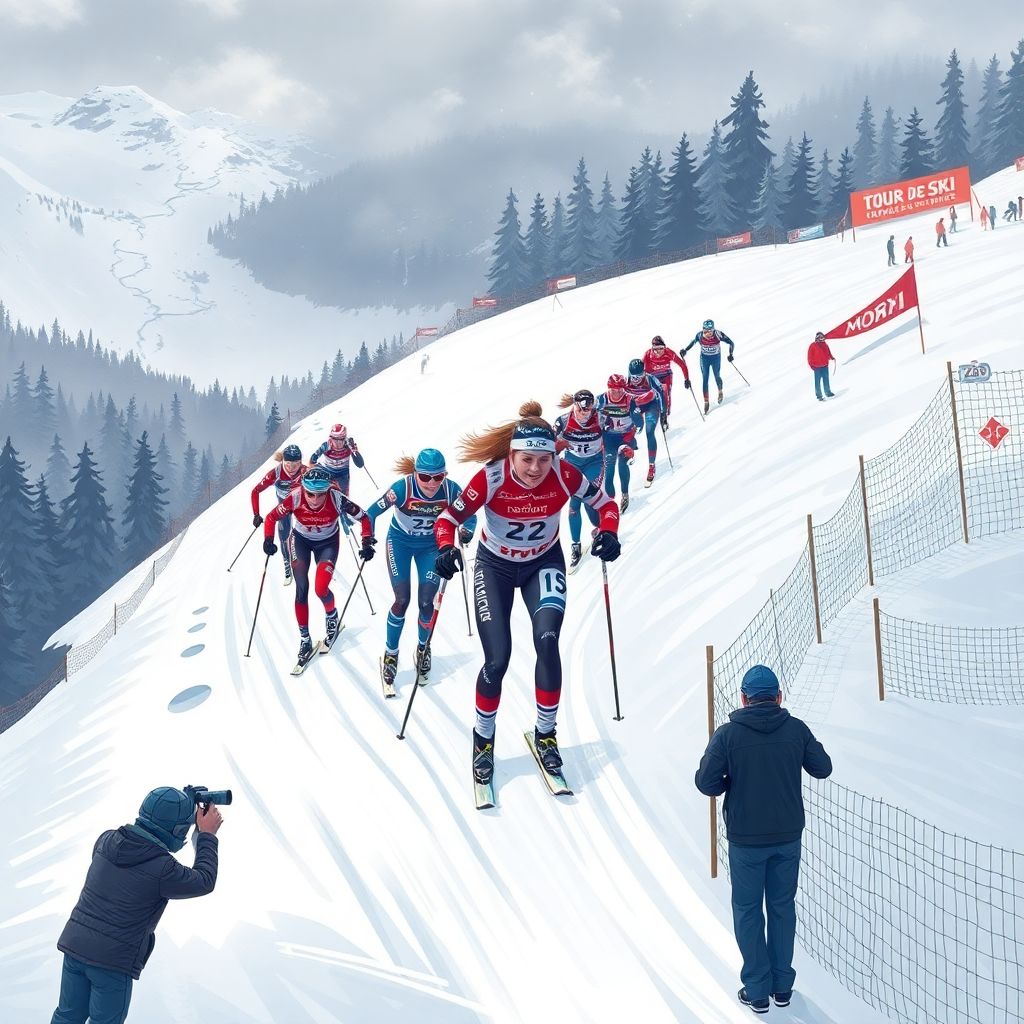 Непряева на «Тур де Ски»: рождественский камбэк на той самой горе