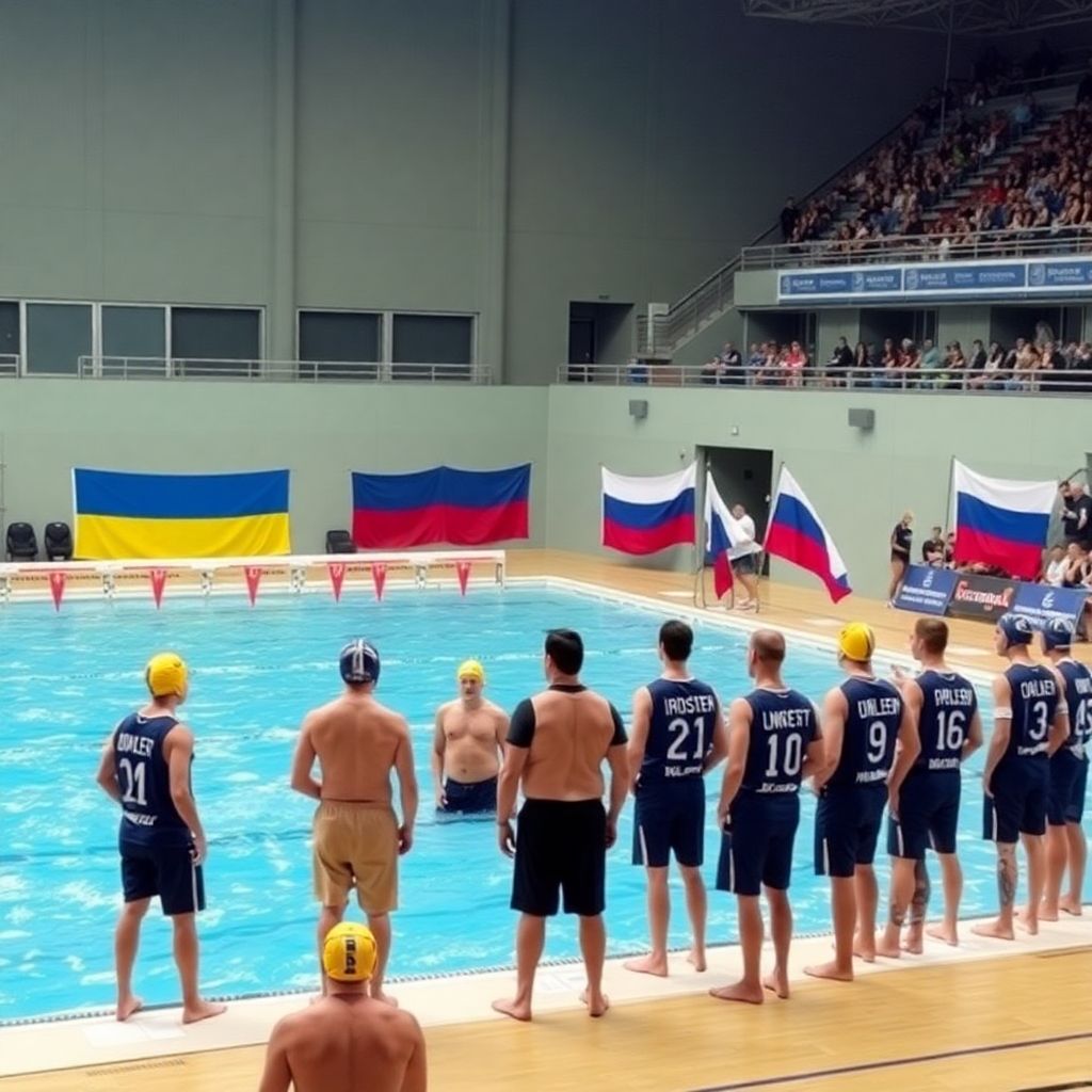 Украина отказалась играть с Россией в водное поло и получила техпоражение